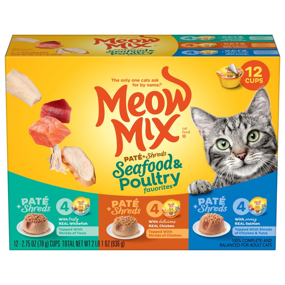 Pate Shreds Poultry Selects Variety Pack