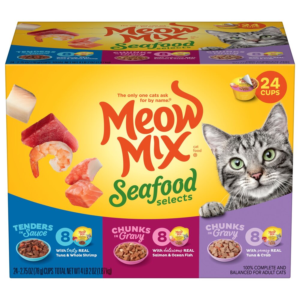Can kittens eat meow mix cheap
