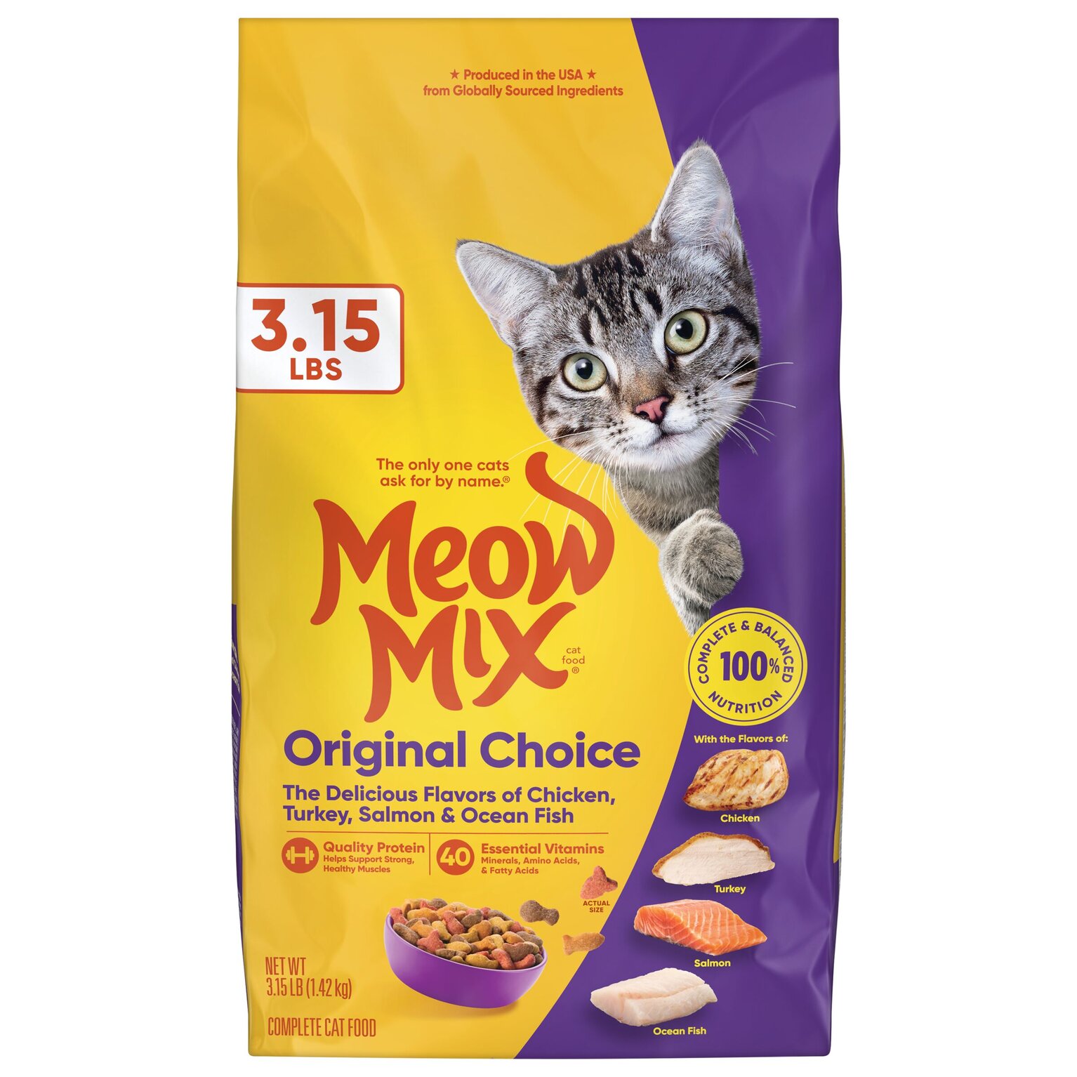 Noriyasu Nogai - Meow Mix 01〜06 Original Choice Dry Cat Food