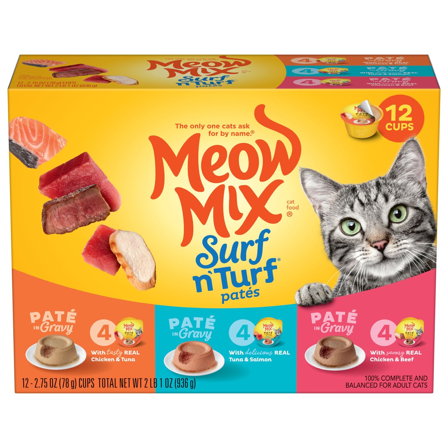 Wet Cat Food Variety Packs