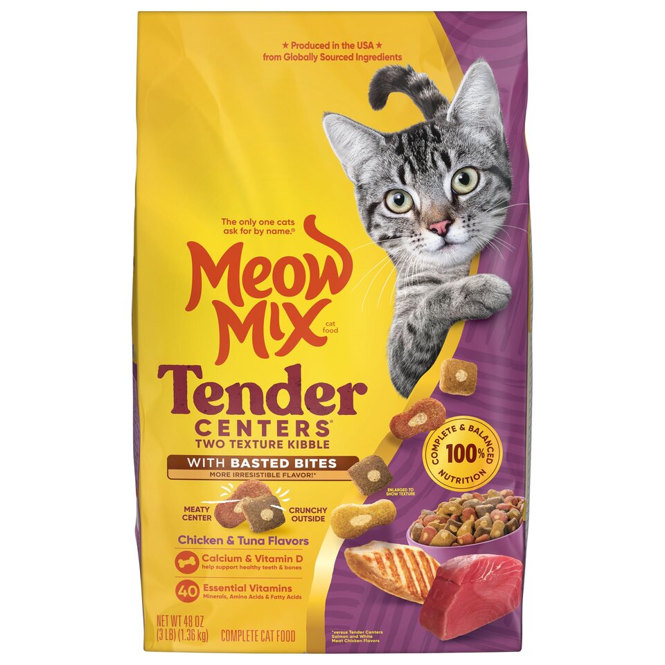 Tender Centers With Basted Bites Chicken & Tuna Flavors Cat Food (434)